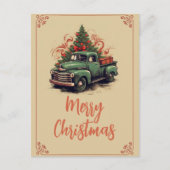 kerstbedekking briefkaart (Voorkant)