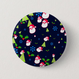 kerstbedekking ronde button 5,7 cm