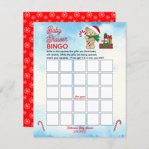 KerstBeer Barly Wait Boy Baby shower Bingo