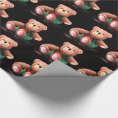 kerstBeer Cadeaupapier (Hoek)