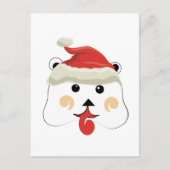 kerstBeer Feestdagenkaart (Voorkant)