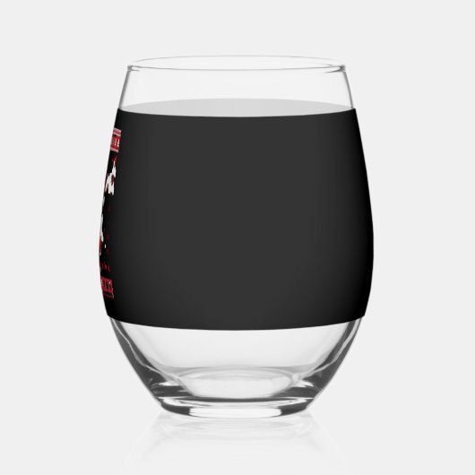 Kerstbeer Kerstmis (5) Wijnglas Zonder Voet (Links)