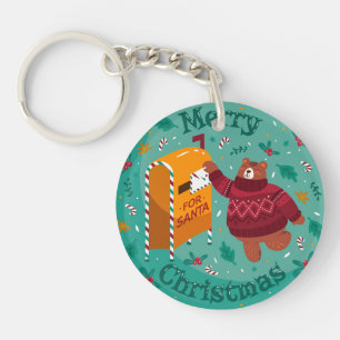 kerstBeer Sleutelhanger