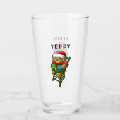 Kerstbeer van Sinterklaas Glas (Achterkant)