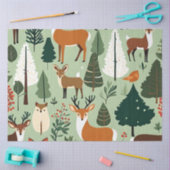 kerstbeestjes tissuepapier (Craft)