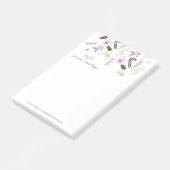 kerstbehandelingen ontbijtkoek Snowflakes Post-it® Notes (Schuin)