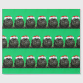 kerstbeker cadeaupapier (Vlak)