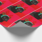 kerstbeker cadeaupapier (Hoek)