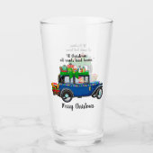kerstbeker glas (Voorkant)