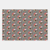 kerstbeker inpakpapier vel (Voorkant 2)