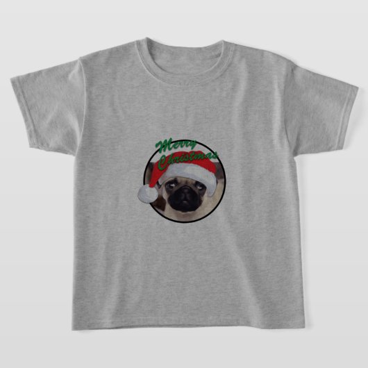 Kerstbeker - Kinderen Basic T-Shirt (Laagn)
