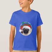 Kerstbeker - Kinderen Basic T-Shirt (Voorkant)