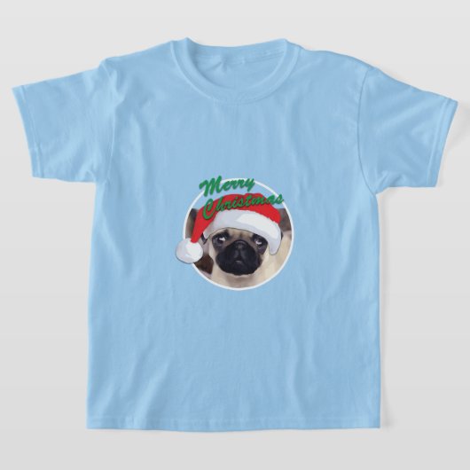 Kerstbeker - Kinderen Basic T-Shirt (Laagn)