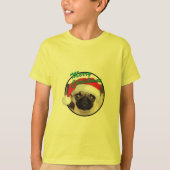Kerstbeker - Kinderen Basic T-Shirt (Voorkant)