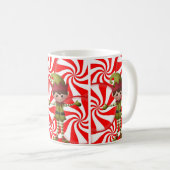 Kerstbeker Koffiemok (Voorkant rechts)