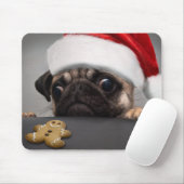kerstbeker muismat (Met muis)