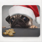 kerstbeker muismat (Voorkant)