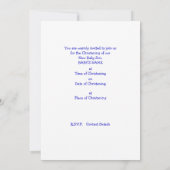  kerstbekroonde fotokaart kaart (Achterkant)