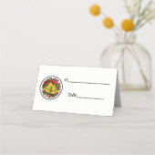 Kerstbellen Holly rood lint (Achterkant)