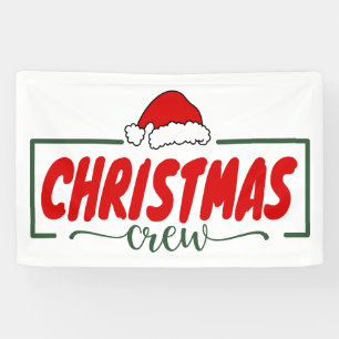 Kerstbemanning Spandoek