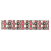 Kerstberg patchwork medium tafelloper (Horizontaal)