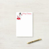 kerstbericht post-it® notes (Op bureau)