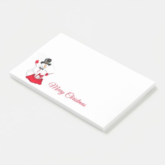 kerstbericht post-it® notes (Schuin)