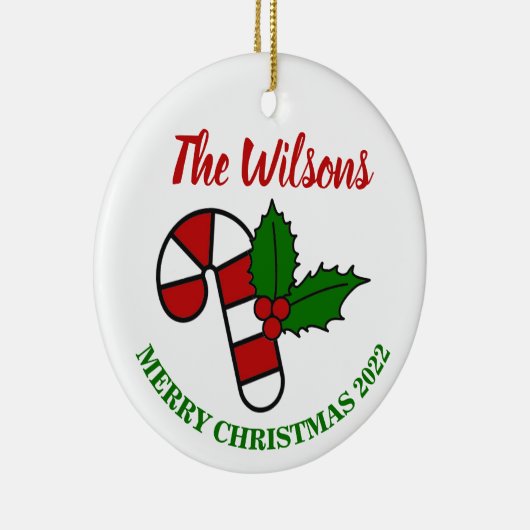 kerstberichtornament keramisch ornament (Rechts)