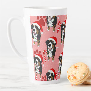 KerstBernese Mountain Dog Latte Mok