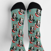 KerstBernese Mountain Dog Socks Sokken (Top)