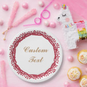 kerstbes met aangepast bord op papier (Feest)