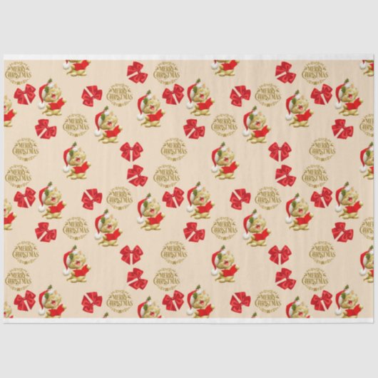 kerstbessen Design Series 11 Tissuepapier (Voorkant)