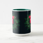 kerstbessen en bijkantoren met schroefdraad mok (Midden)
