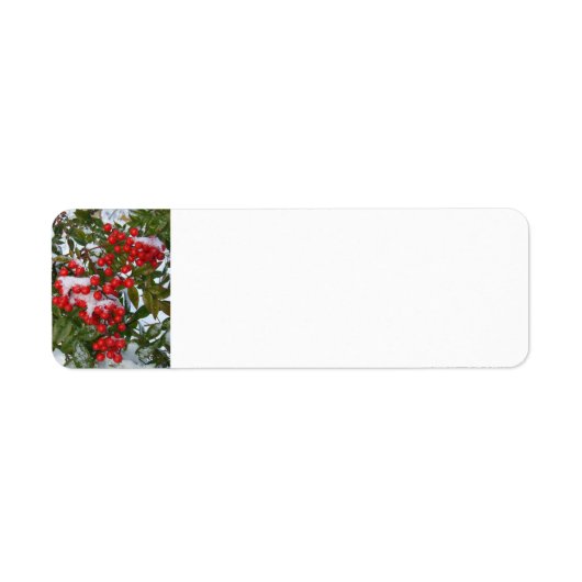 kerstbessen etiket (Voorkant)