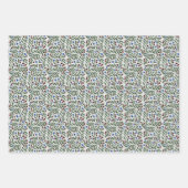 kerstbessen inpakpapier vel (Voorkant 2)