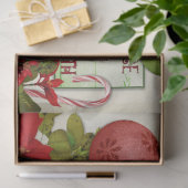 Kerstbessen Ontwerp Serie 2 Tissuepapier (Geschenk)