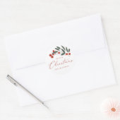 kerstbessen Sticker (Envelop)