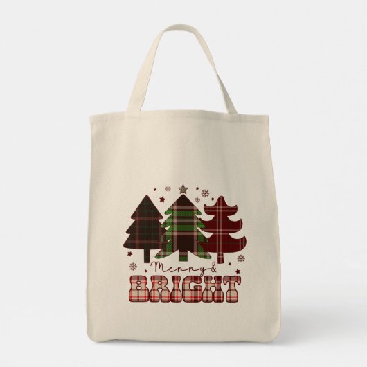 Kerstbevruchting en helderheid tote bag (Achterkant)