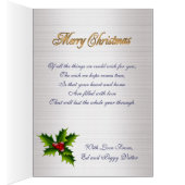 kerstbevruchting Madonna en kinderkaart (Binnen (Rechts))