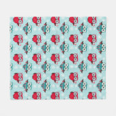 kerstbezit Fleece Blanket (Voorkant (Horizontaal))