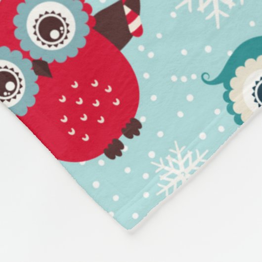 kerstbezit Fleece Blanket (Hoek)