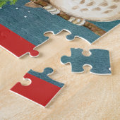 kerstbezit legpuzzel (Zijkant)