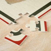 Kerstbezoek  Funny Holiday Legpuzzel (Zijkant)