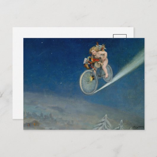 Kerstbezorging | José Frappa Briefkaart (Voorkant / Achterkant)