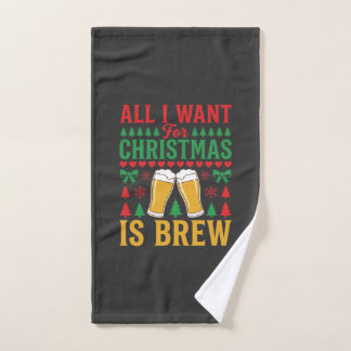 Kerstbier Alles Wat Ik Wil Is Brouwen Handdoek