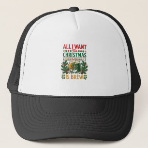 Kerstbier Brouw Bierglazen Dennen Hop Trucker Pet