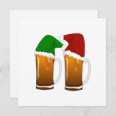 kerstbier kaart (Voorkant / Achterkant)