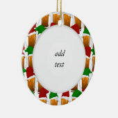 kerstbier keramisch ornament (Rechts)