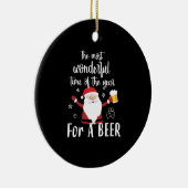 kerstbier keramisch ornament (Rechts)