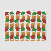 Kerstbier Vrolijkheid Tissuepapier (Voorkant)